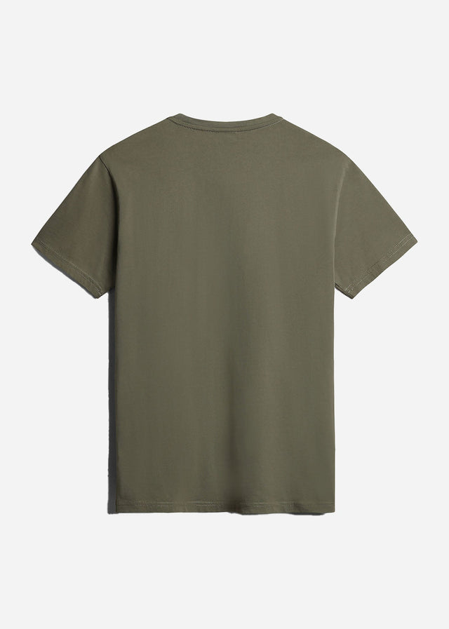 Napapijri T-shirts Salis ss sum t-shirt - green lichen