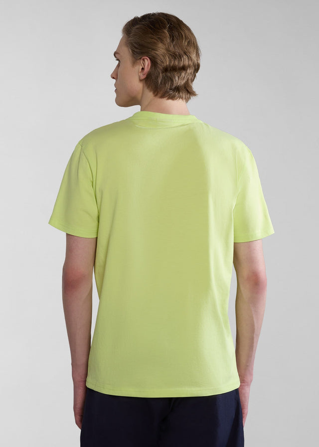 Napapijri T-shirts Salis ss sum t-shirt - yellow sunny