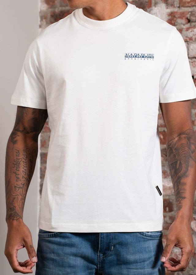 Napapijri T-shirts S sovana - white heron