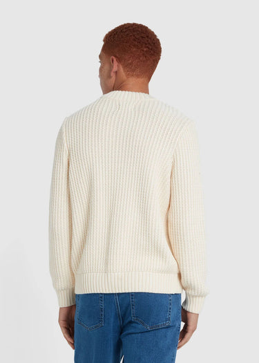 Farah Truien Sweater burlington fisherman - cream