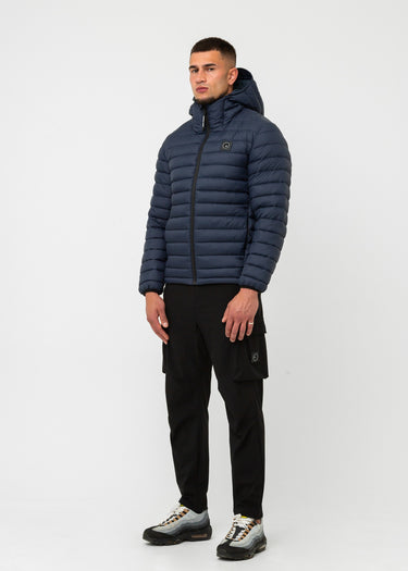 Marshall Artist Jassen Cascade bubble jacket - navy