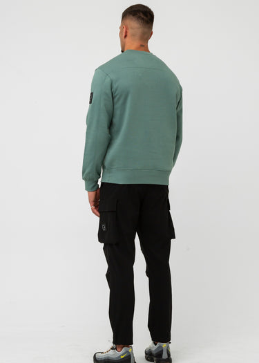 Marshall Artist Truien Siren crewneck - atlantic green