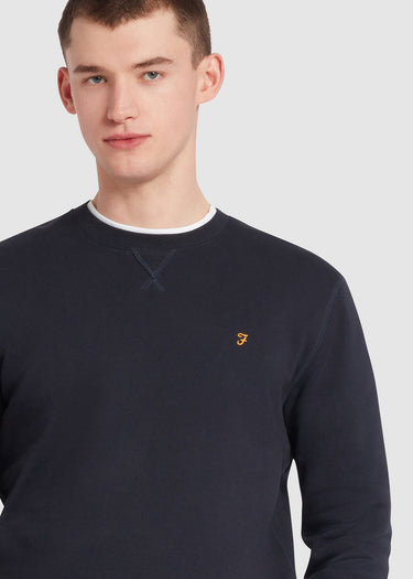 Farah Truien Sweatshirt tim new crew - true navy