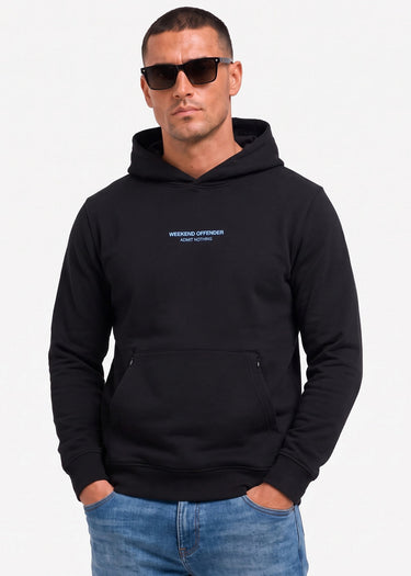 Weekend Offender Hoodies Cobain - black Blue Shadow
