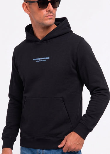 Weekend Offender Hoodies Cobain - black Blue Shadow