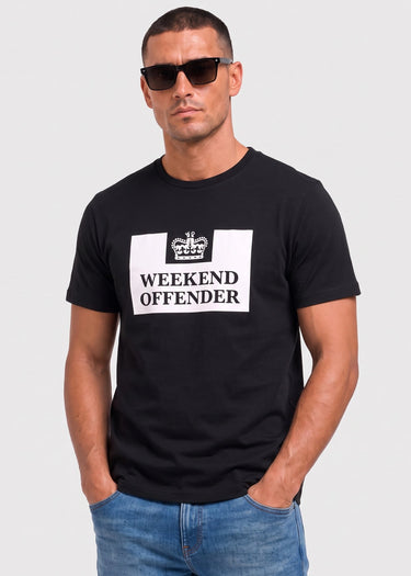 Weekend Offender T-shirts Prison - black