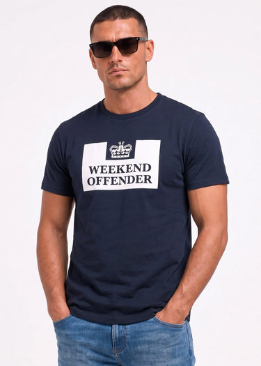 Weekend Offender T-shirts Prison t-shirt - navy