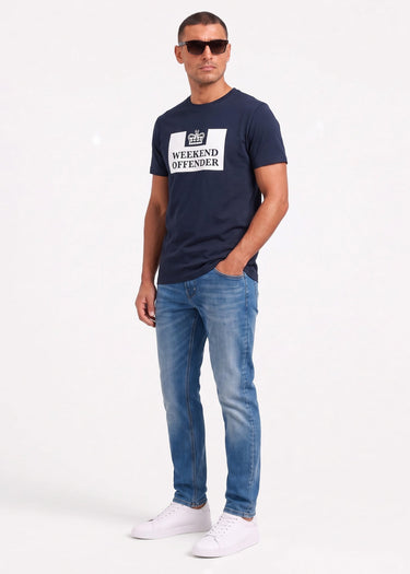 Weekend Offender T-shirts Prison t-shirt - navy