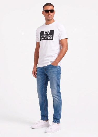 Weekend Offender T-shirts Prison - white