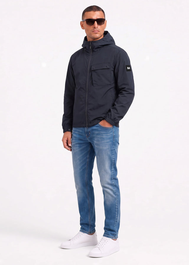 Weekend Offender Jassen Temara stretch technical jacket - navy
