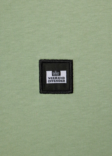 Weekend Offender T-shirts Cannon beach - pale moss