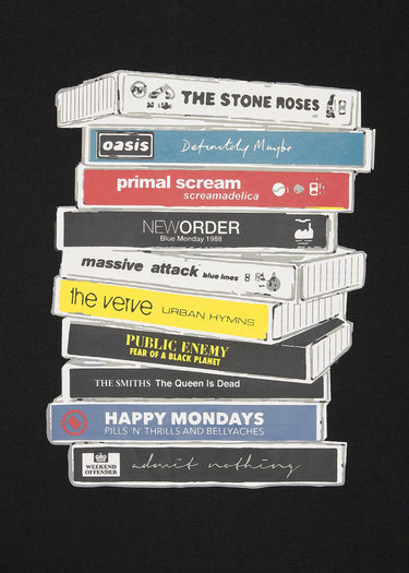 Weekend Offender T-shirts Cassettes - black