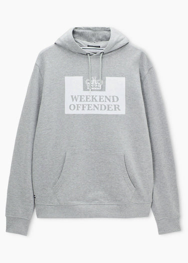 Weekend Offender Hoodies HM service - grey marl