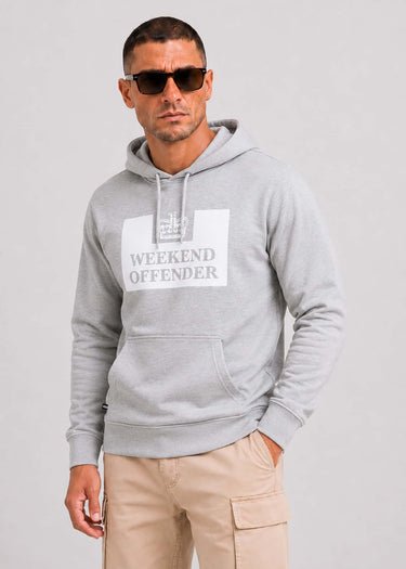 Weekend Offender Hoodies HM service - grey marl