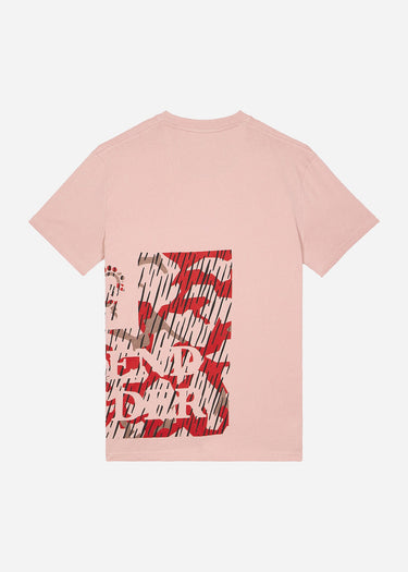 Weekend Offender T-shirts Noosa camo - blaze rain camo