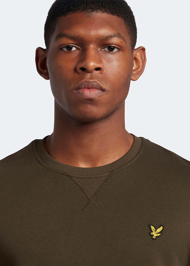 Lyle & Scott Truien Crew neck sweatshirt - olive