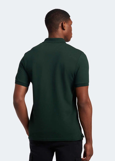 Lyle & Scott Polo's Plain polo shirt - dark green