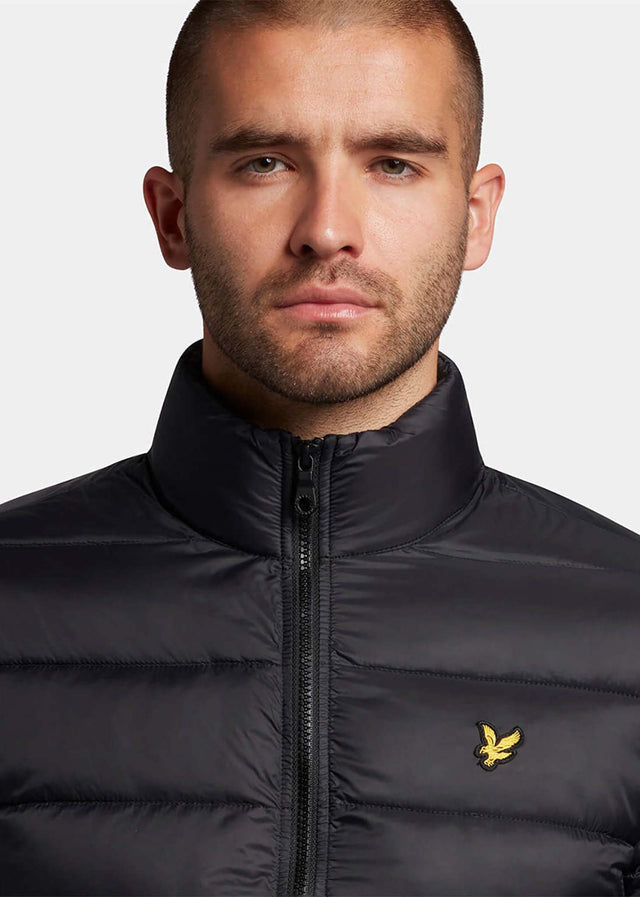Lyle & Scott Jassen Lightweight padded jacket - jet black
