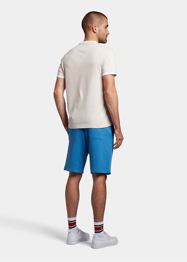 Lyle & Scott Korte Broeken Sweat short - spring blue