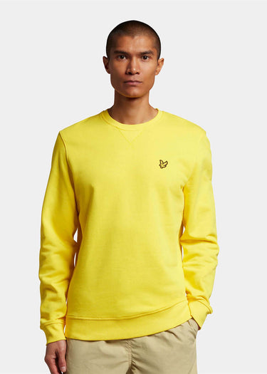 Lyle & Scott Truien Crew neck sweatshirt - sunshine yellow