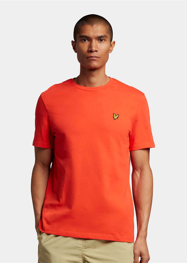 Lyle & Scott T-shirts Plain t-shirt - red flyer