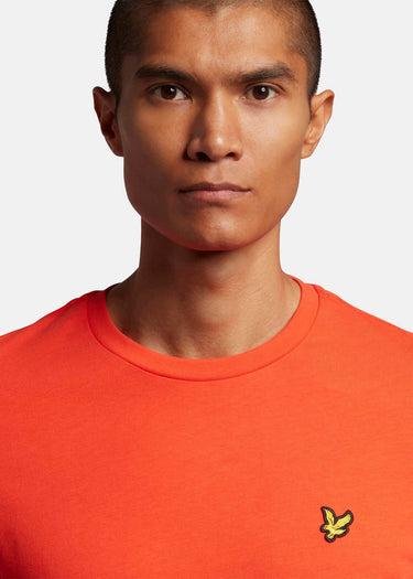 Lyle & Scott T-shirts Plain t-shirt - red flyer