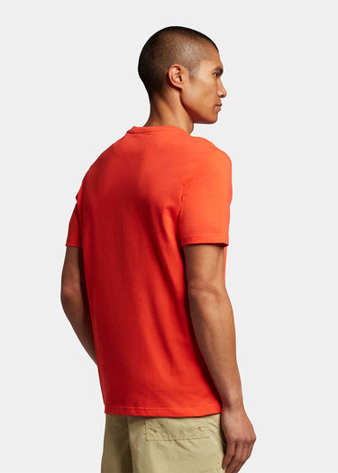 Lyle & Scott T-shirts Plain t-shirt - red flyer
