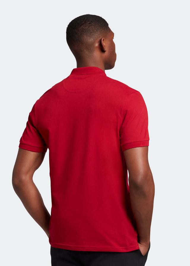 Lyle & Scott Polo's Plain polo shirt - tunnel red