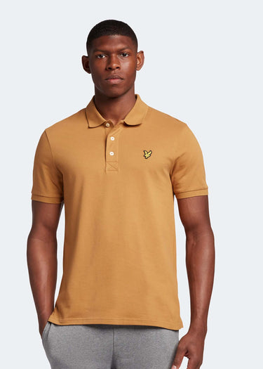 Lyle & Scott Polo's Plain polo shirt - anniversary gold