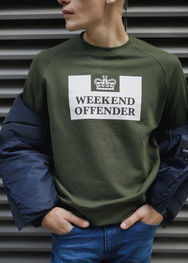 Weekend Offender Truien Penitentiary - dark green
