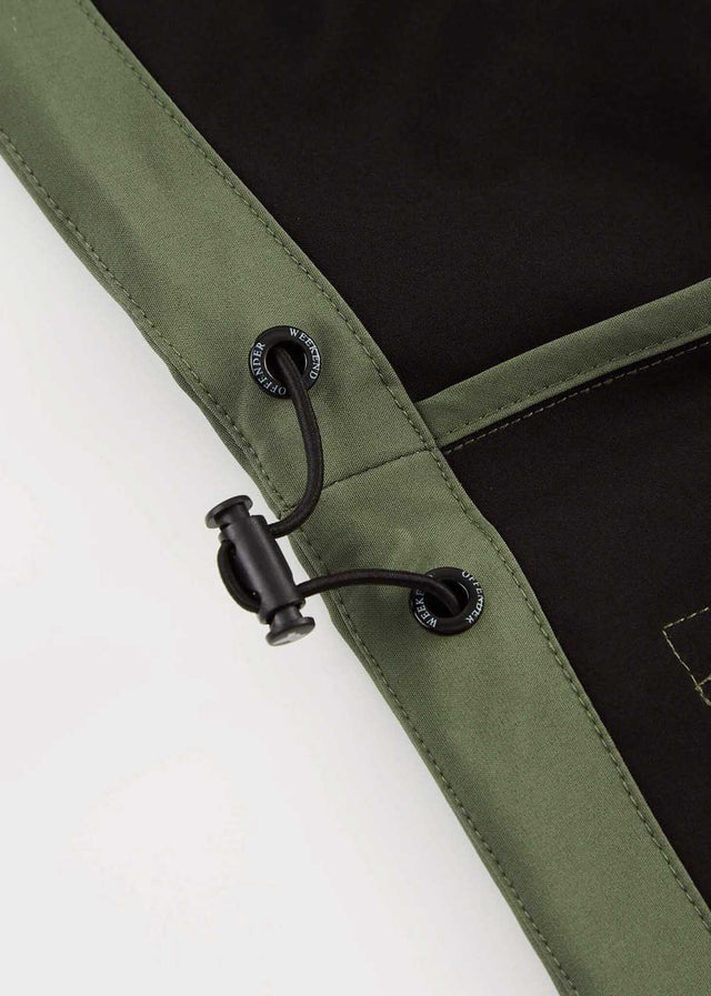 Weekend Offender Jassen Stipe softshell - green clay