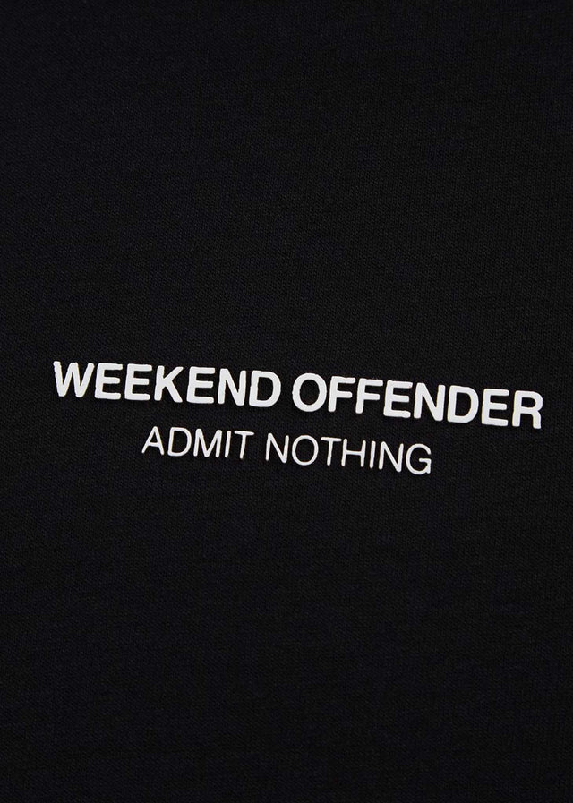 Weekend Offender T-shirts WO tee - black