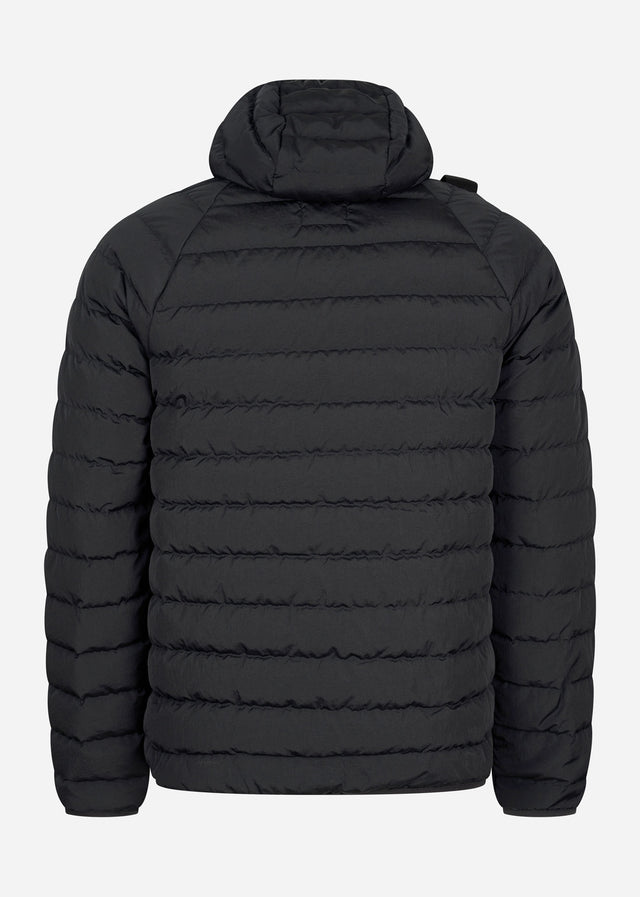MA.Strum Jassen Hooded down jacket - jet black