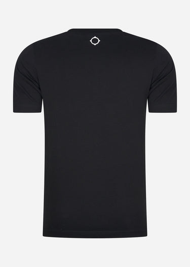 MA.Strum T-shirts MA.Strum block print tee - jet black