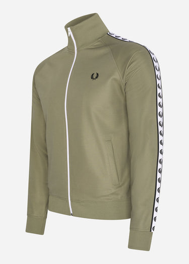 Fred Perry Vesten Taped track jacket - sage