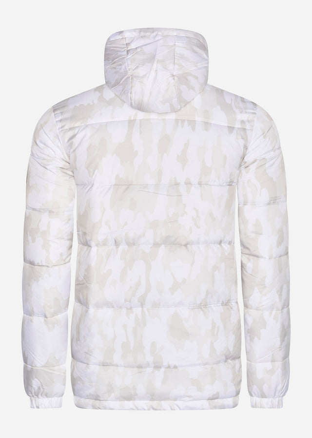 Ellesse Jassen Leol padded jacket - off white