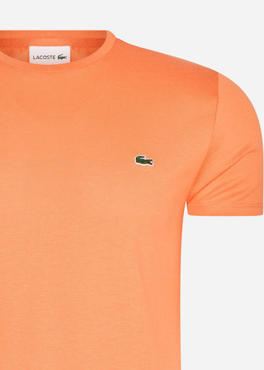 Lacoste T-shirts T-shirt - mandarin tree orange