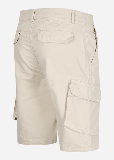 Lyle & Scott Korte Broeken Wembley cargo short - ecru