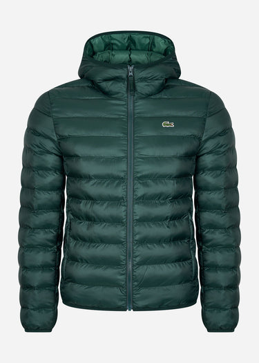 Lacoste Jassen Hooded jacket - sinople