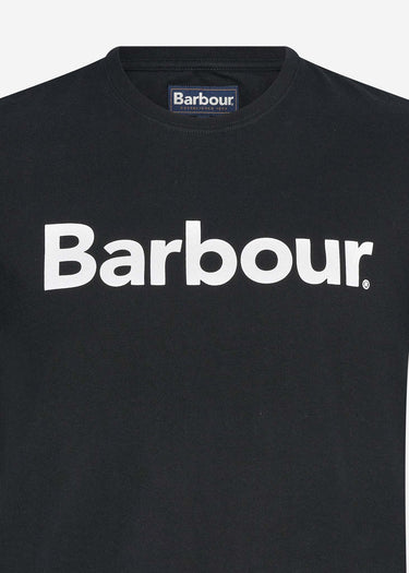 Barbour T-shirts Logo tee - black