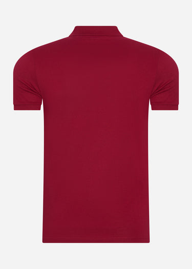 Lacoste Polo's Polo - bordeaux