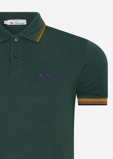Ben Sherman Polo's Signature polo - dark green