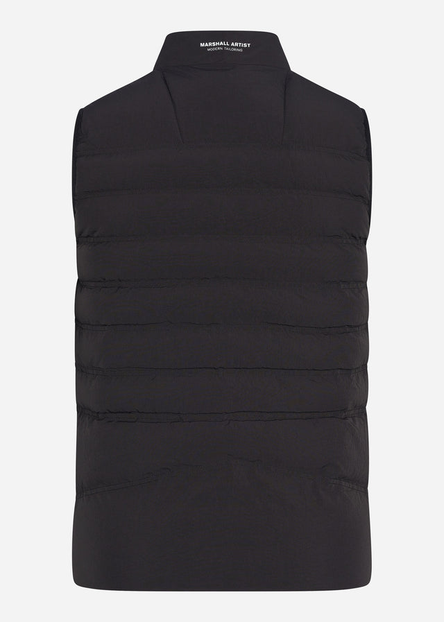 Marshall Artist Bodywarmers Lightweight bubble gilet - black