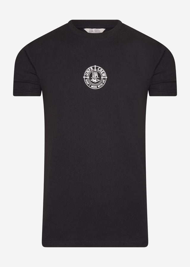 Unfair Athletics T-shirts F off t-shirt - black
