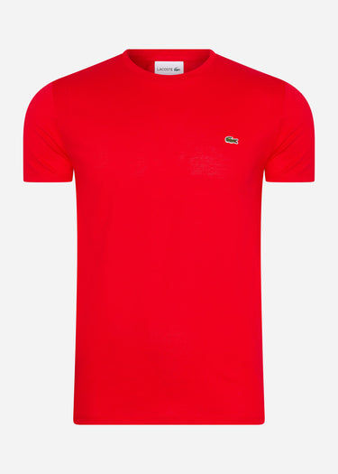 Lacoste T-shirts T-shirt - red