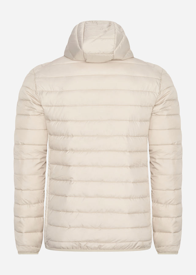 Ellesse Jassen Lombardy padded jacket - beige