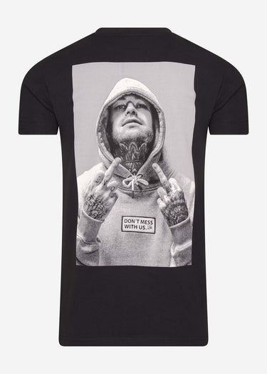 Unfair Athletics T-shirts F off t-shirt - black