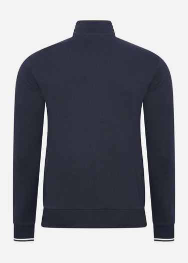 Fred Perry Truien Half zip sweatshirt - navy
