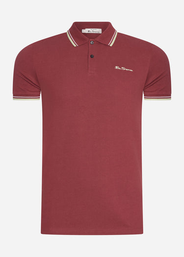 Ben Sherman Polo's Signature polo - maroon