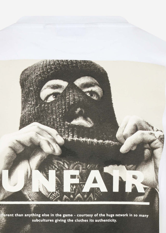 Unfair Athletics T-shirts Unfair balaklava t-shirt - white